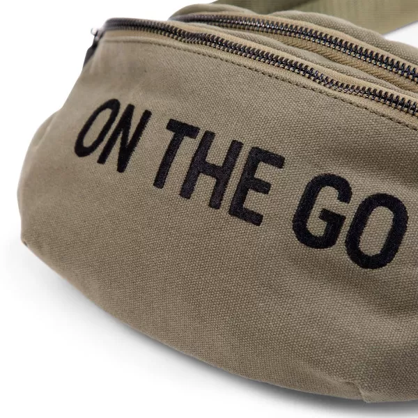 Childhome Banana bag on the go, maslinasto zelena