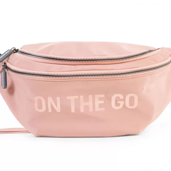 Childhome Banana bag on the go, roze