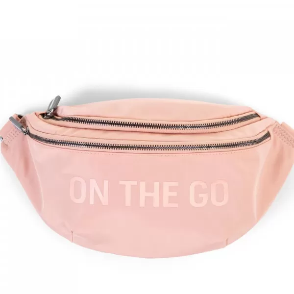 Childhome Banana bag on the go, roze
