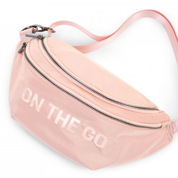 Childhome Banana bag on the go, roze 