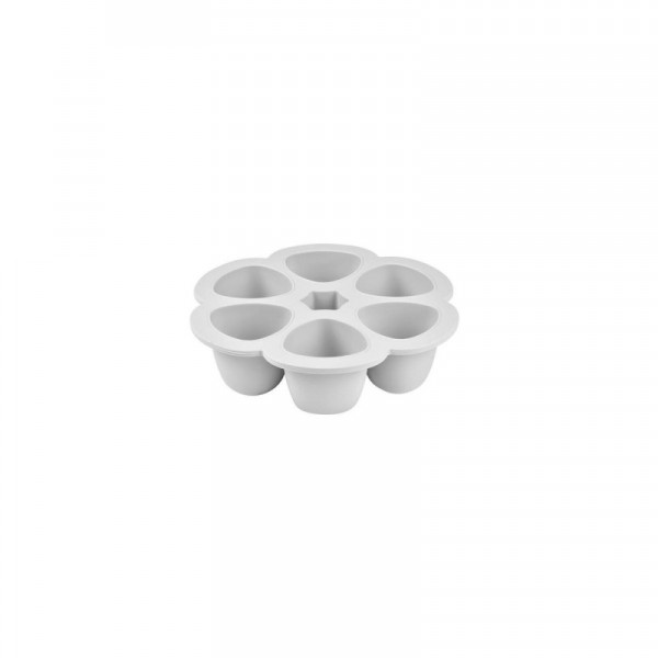 Beaba Multiportions silikon posude 6/1 90ml, siva 