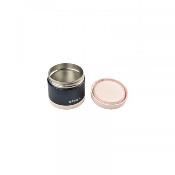 Beaba inox termo posuda 500ml,light pink/nightblue 