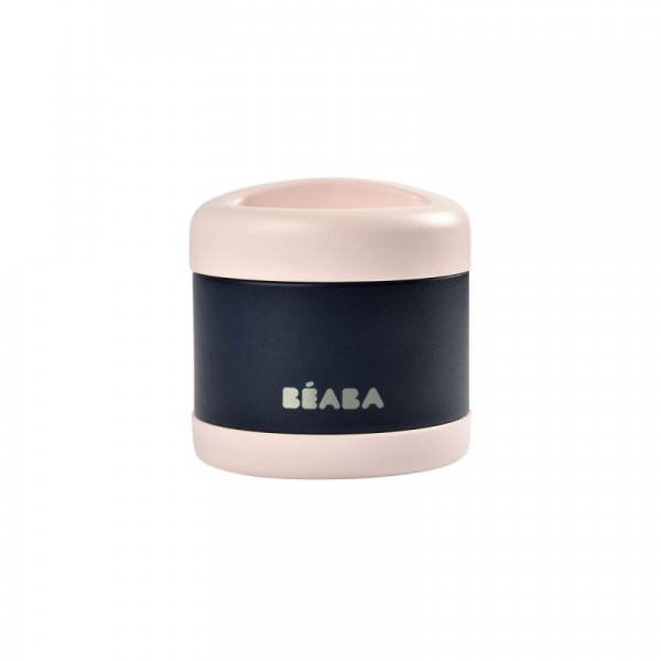 Beaba inox termo posuda 500ml,light pink/nightblue 