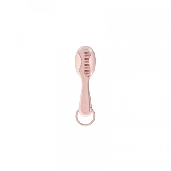 Beaba češalj i četka, old pink 