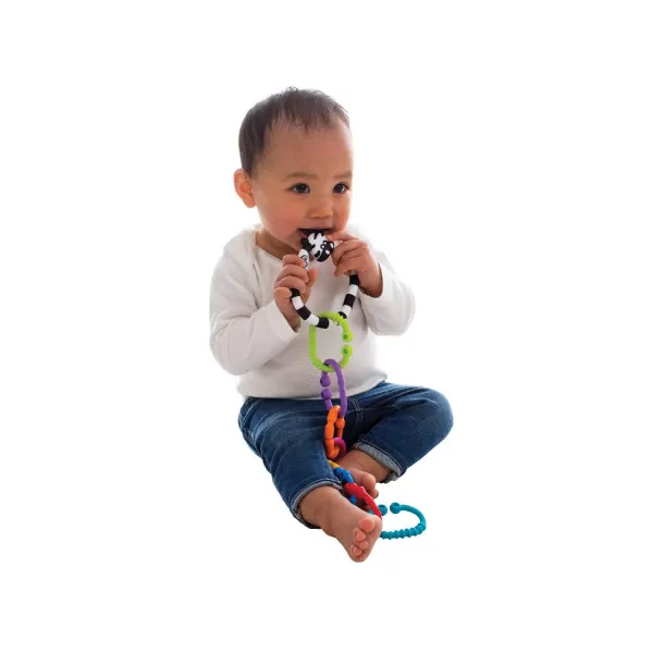 Playgro zvečka u obliku zebre sa karikama