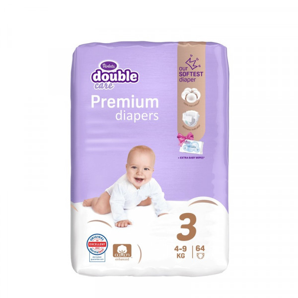 Violeta pelene premium 3 Midi 64kom 