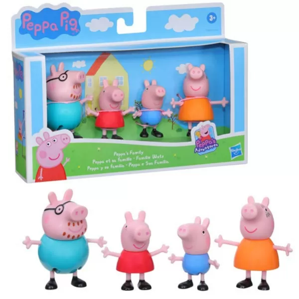 Peppa Pig family set 