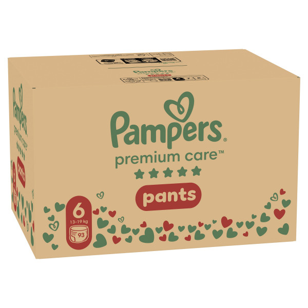 Pampers pants pelene monthly 6 prem. 13-19kg 93kom 