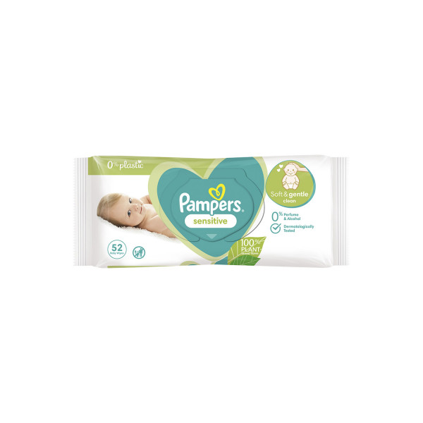 Pampers baby vlazne maramice Sensitive 52kom 