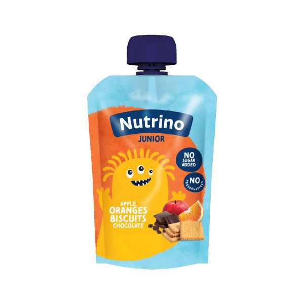 Nutrino junior pauč Jab,pom,keks,čok100g 