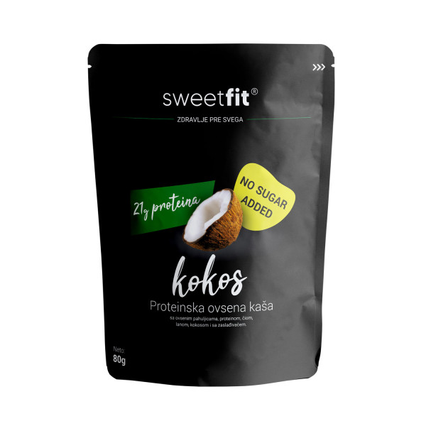 Sweetfit kaša kokos, 80g 