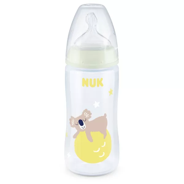 Nuk flašica FC term.ind Svetleći efekat 300ml 6-18