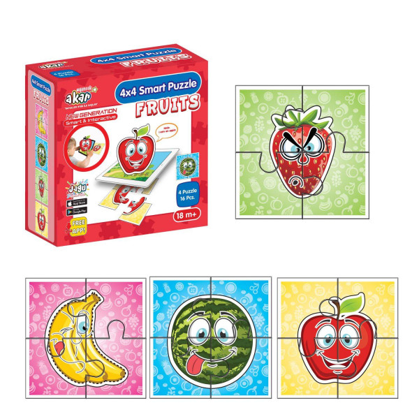 Set 4 puzzle - Voće 