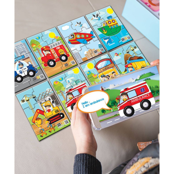 Moje prve puzzle 48el. - vozila