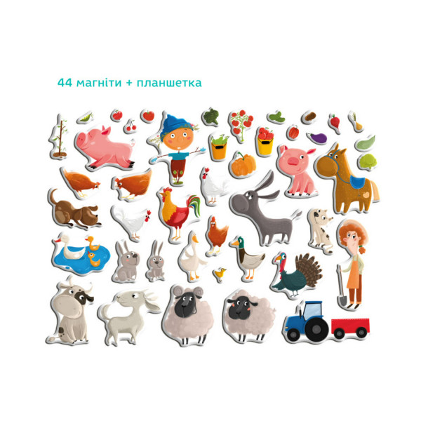 Dodo magnetne puzzle farma