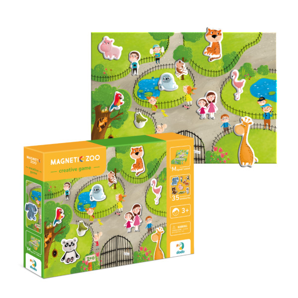 Dodo magnetne puzzle zoološki vrt