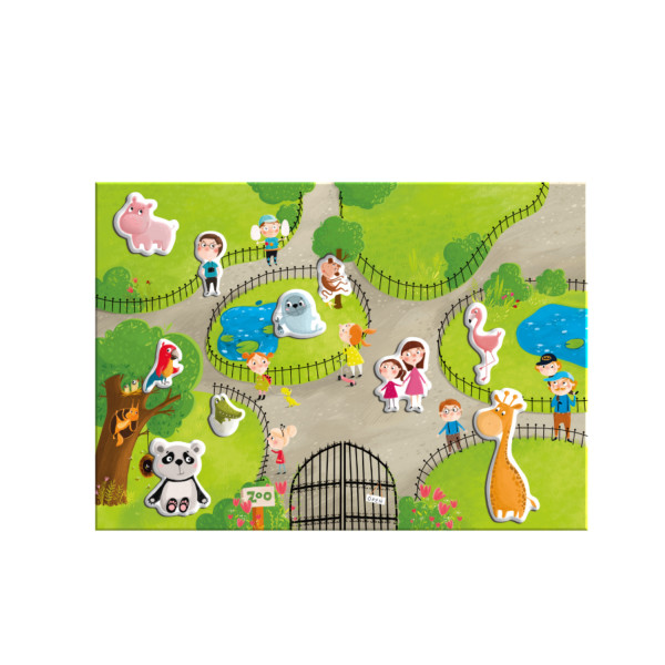 Dodo magnetne puzzle zoološki vrt