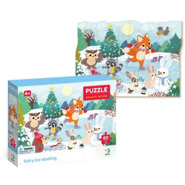 Dodo puzzle životinje na klizanju, 60 komada