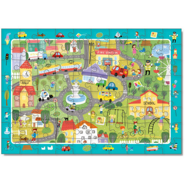 Dodo puzzle život u gradu