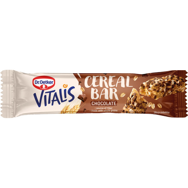 Dr.Oetker Vitalis Cereal bar čokolada, 35g 