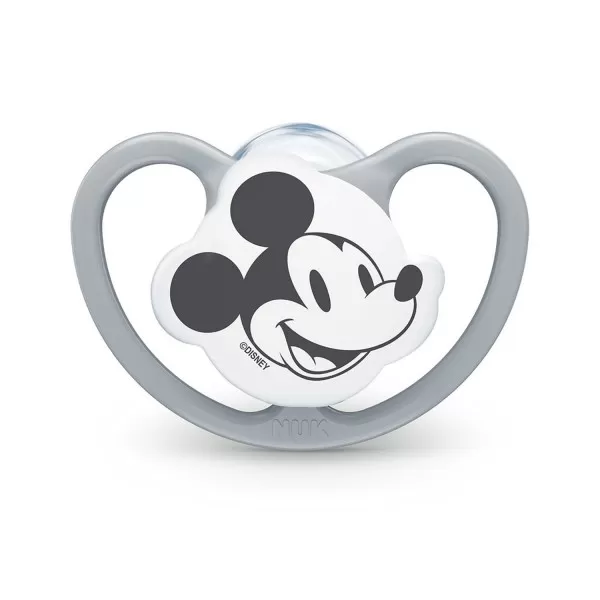 Nuk varalica Mickey space box, silikon, vel 2