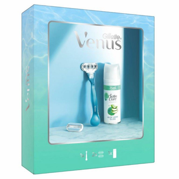 Gillette Venus brijač+satin care gel 