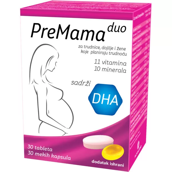 Premama Duo 30 kapsula + 30 tableta 