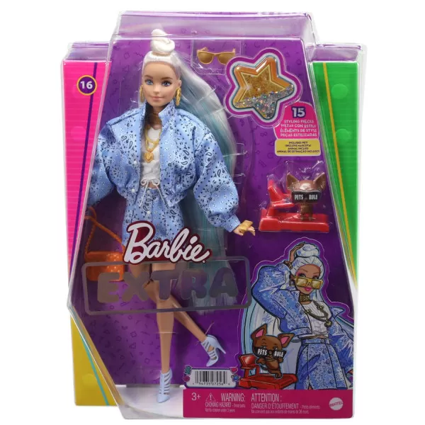 Barbie Extra -Plavi Komplet 