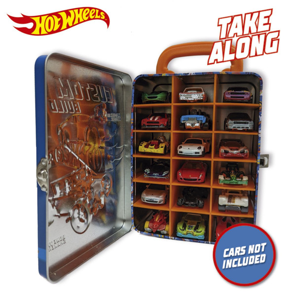 Hot Wheels Metalna Kutija Za 18 Autica