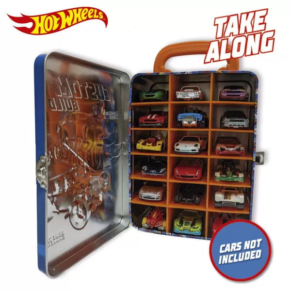 Hot Wheels Metalna Kutija Za 18 Autica