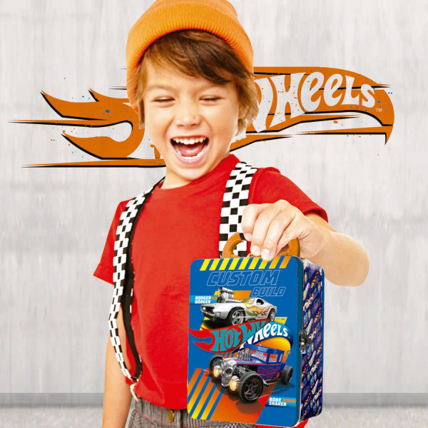 Hot Wheels Metalna Kutija Za 18 Autica 