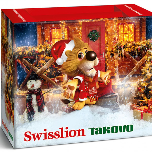 Swisslion novogodišnji paketić kutija 1809g 