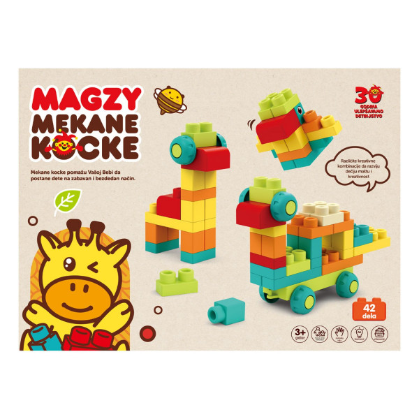 Mekane Konstruktor Kocke 42Pcs 