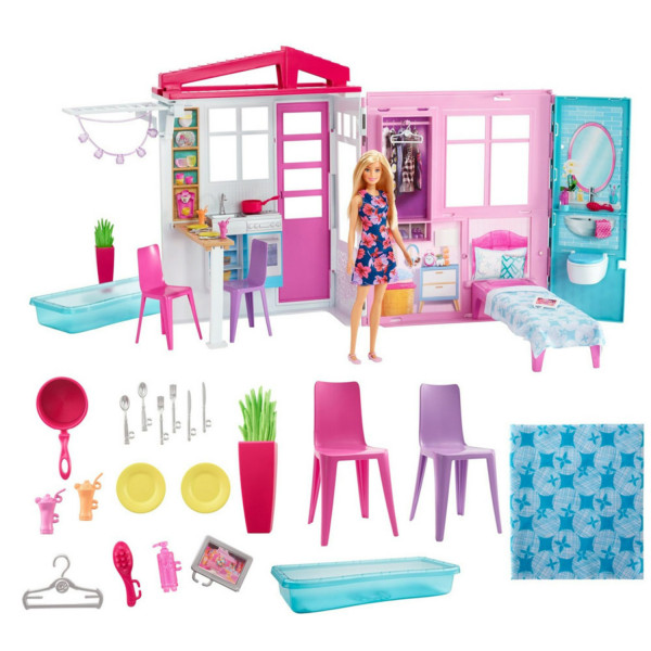 Barbie close go sklopiva ku a za igru sa Barbikom AKSA