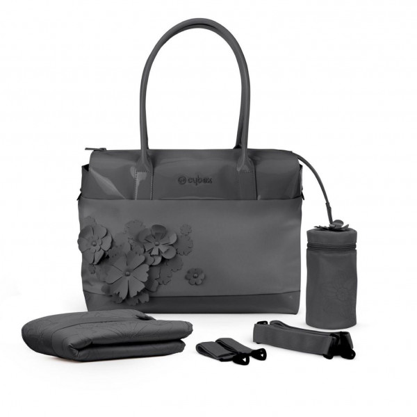 Cybex Platinum torba Simply Flowers Dark grey 