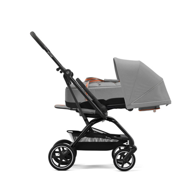 Cybex kolica Eezy S Twist+ 2, LavaGrey(crni ram) 