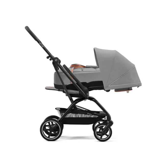 Cybex kolica Eezy S Twist+ 2, LavaGrey(crni ram)