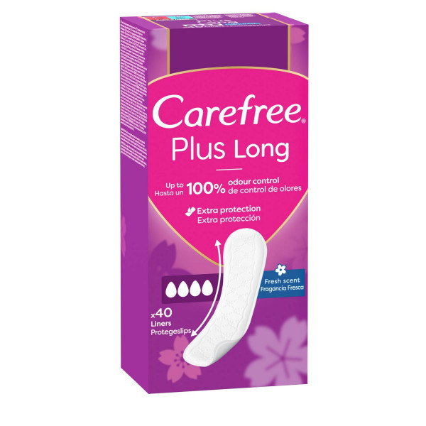 Carefree Dnevni Ulošci Plus Long Fresh 40Kom 