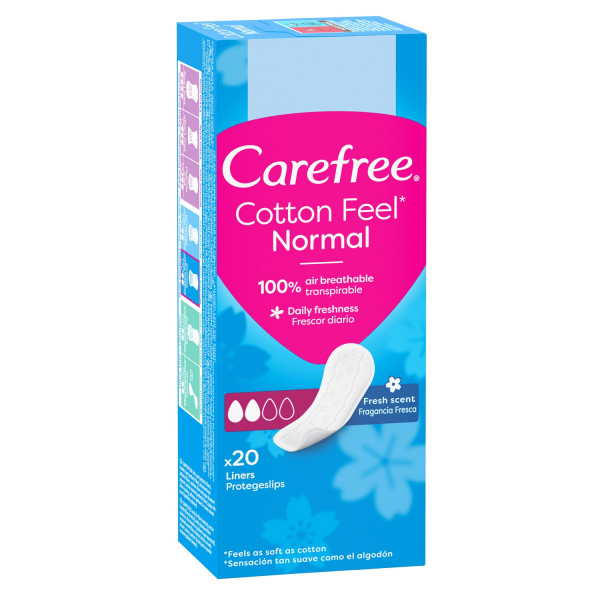 Carefree Dnevni Ulošci Cotton Fresh 20Kom 