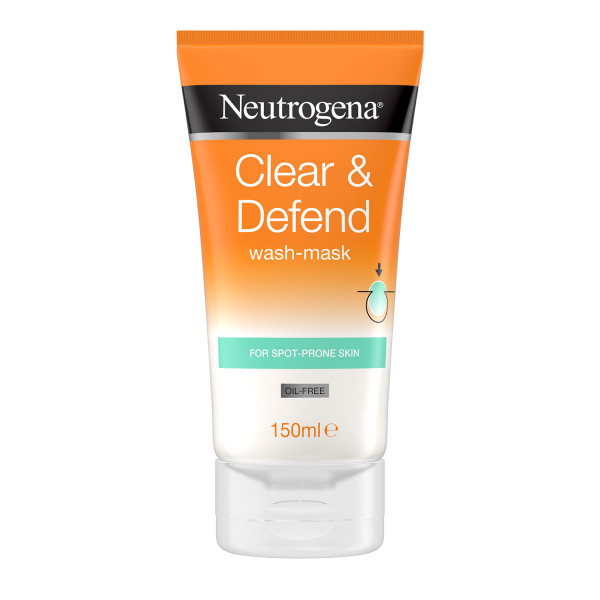 Neutrogena Gel I Maska 2U1 Clear&Defend 150Ml 