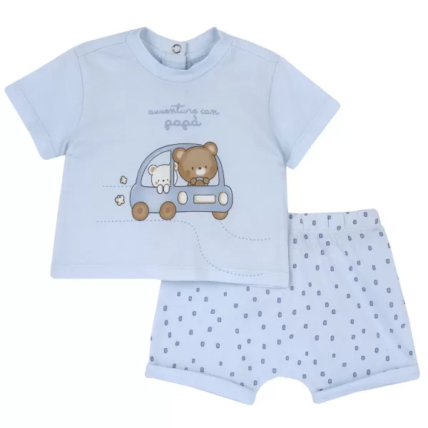 Chicco komplet 2/1 (majica kr, šorts), dečaci 