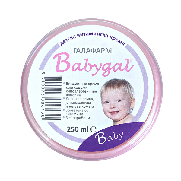 Babygal dečija vitaminska krema 250 ml 