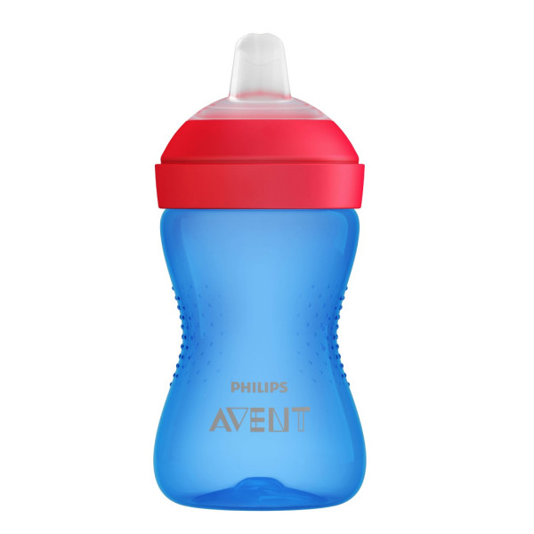 Avent šolja sa mekanim kljunom plava 300ml 