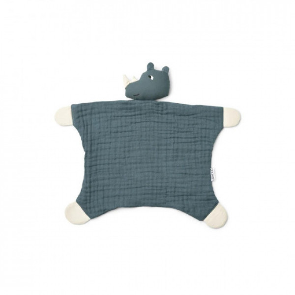 Liewood igračka ćebe  Addison, Whale blue 