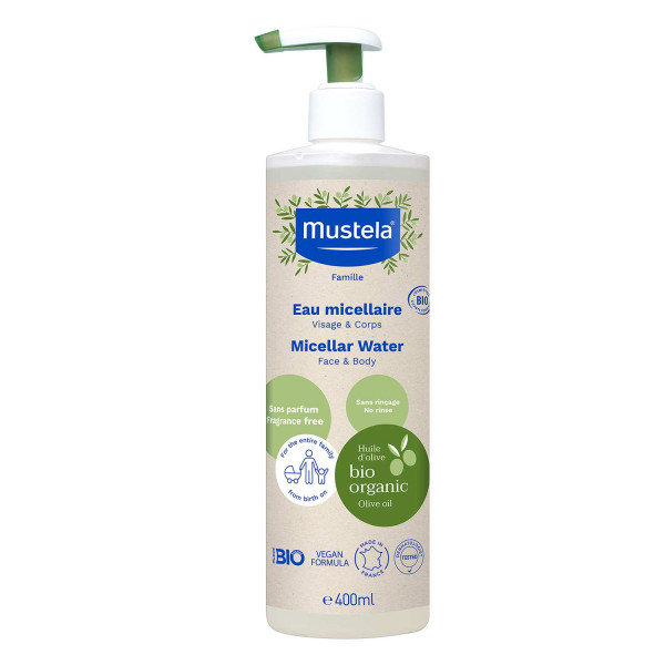 Mustela BioOrganic Micelarna voda, 400 ml 