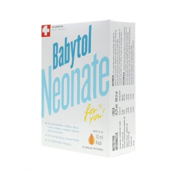 4U Pharma Babytol Neonate for you 10ml 