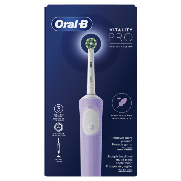 Oral B elektricna cet. za zube Vitality Pro Lillac 