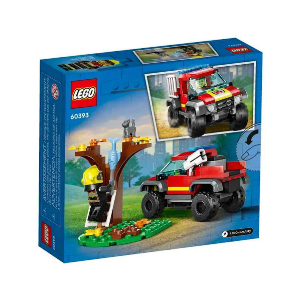 Lego City 4X4 Fire Truck Rescue 