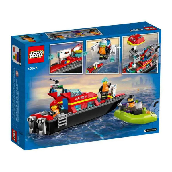 Lego City Fire Rescue Boat 