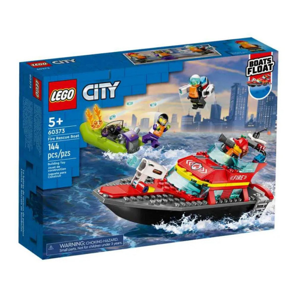 Lego City Fire Rescue Boat 
